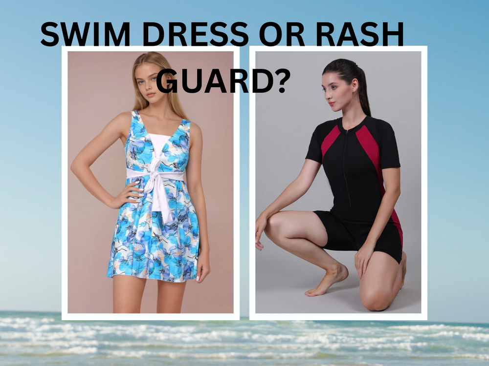 Swim Dress vs. Rash Guard: Which Modest Swimwear Suits Your Goal? (Megaska Guide)