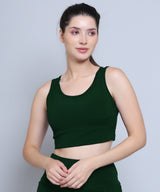Dry Fit Padded Wirefree Full Coverage Sports Bra for Gym, Yoga, and Everyday Wear