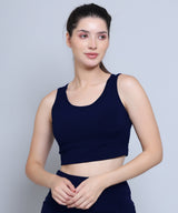 Dry Fit Padded Wirefree Full Coverage Sports Bra for Gym, Yoga, and Everyday Wear