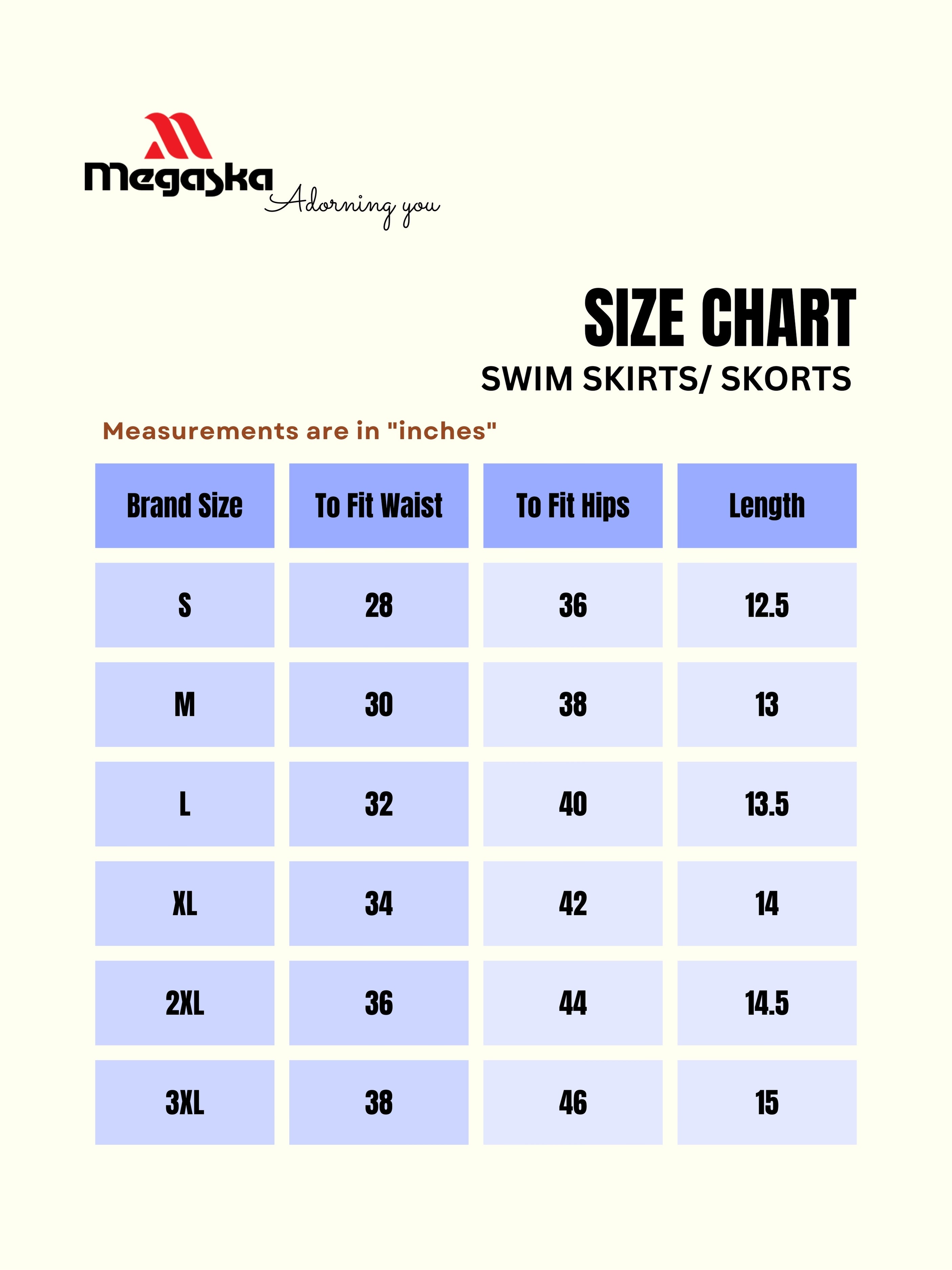 MEGASKA Women Swim Skirts Swimsuit High Waist Swimming Skorts with Shorts Bikini Bottoms Bathing Suit Bottoms_Black